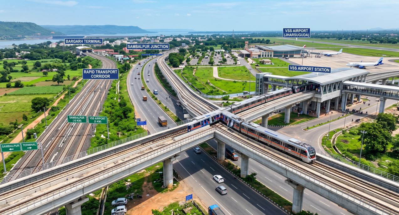 Odisha Plans Rapid Transport Corridor Linking Bargarh, Sambalpur and Veer Surendra Sai Airport